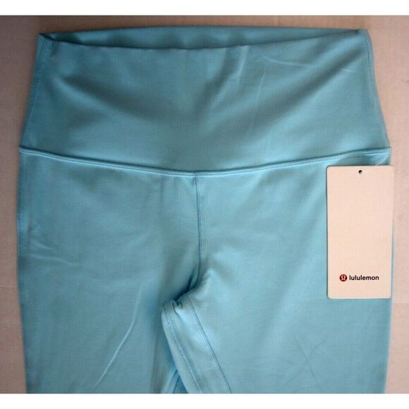 Lululemon LW5CTIS Women's Sz 8 Cyan Blue Align High-Rise 28" Pants - Picture 5 of 9